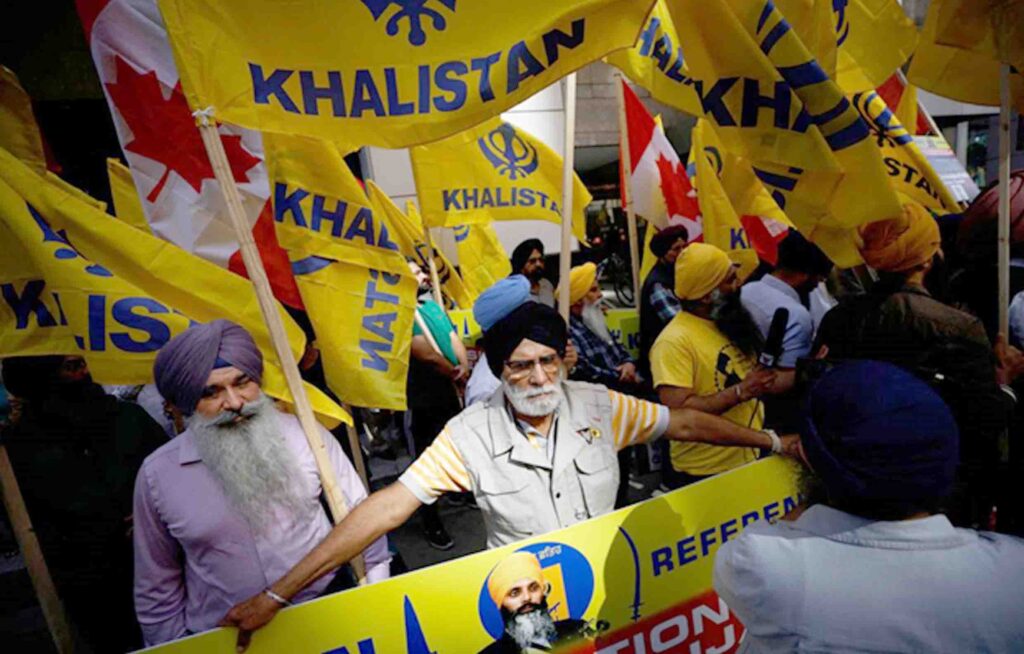 Khalistani-protest-in-toronto-canada