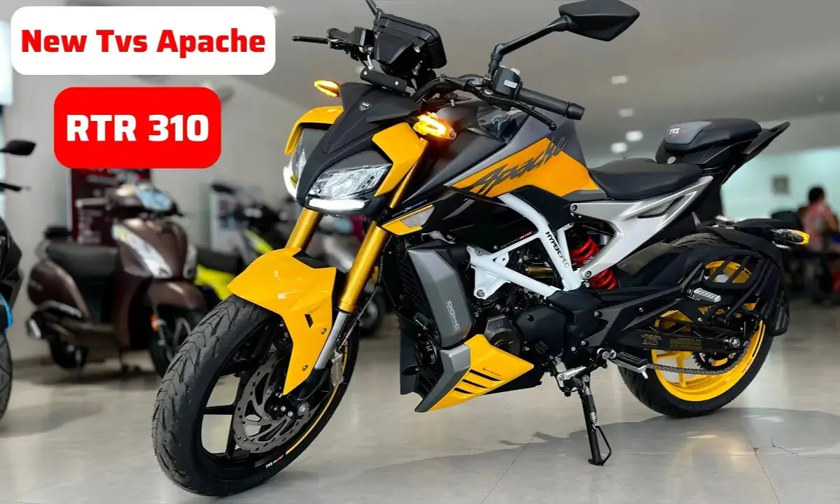 TVS Apache RTR 310: 312cc इंजन और जबरदस्त परफॉर्मेंस के साथ शानदार स्पोर्ट बाइक