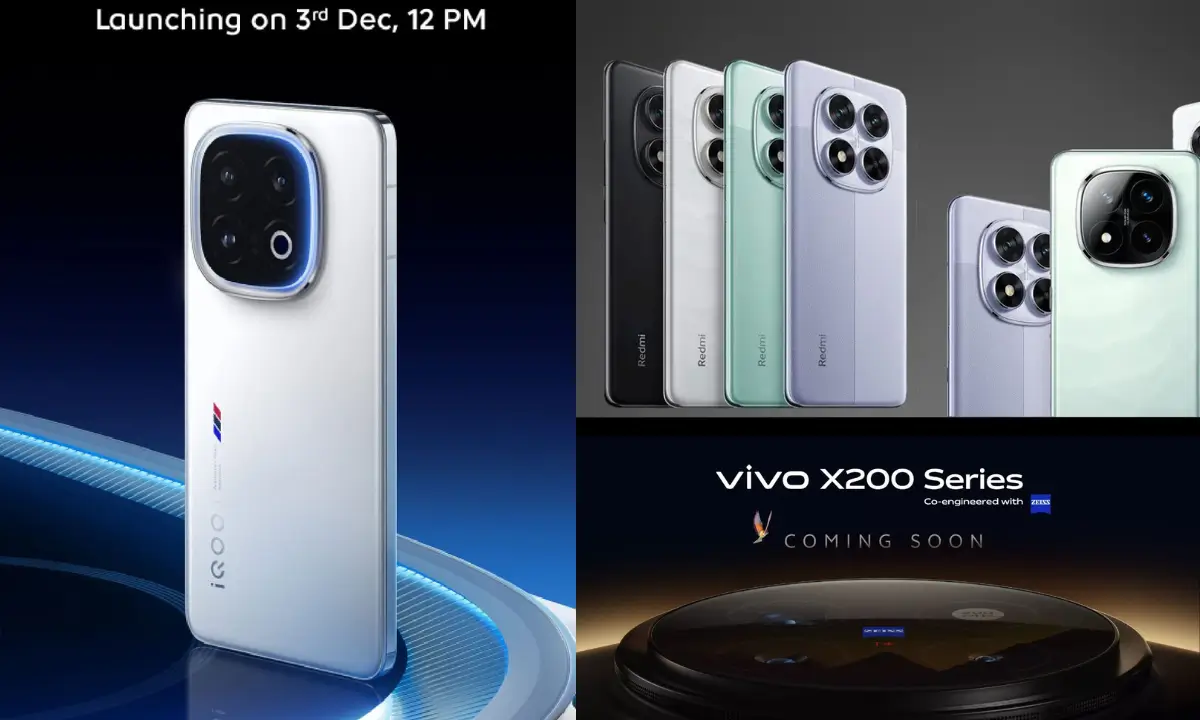 upcoming smartphone in Dec-2024