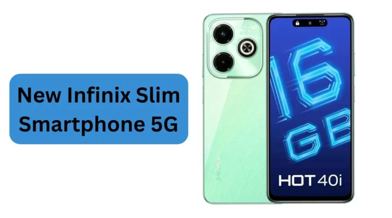 New Infinix Slim Smartphone 5G
